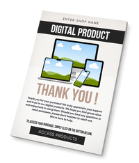 Sales Sheet Mockups