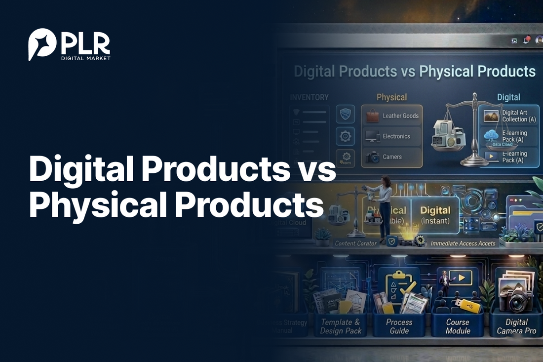 Digital Products vs Physical Products