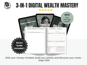 3-in-1 Digital Wealth Mastery Bundle I + Bonus