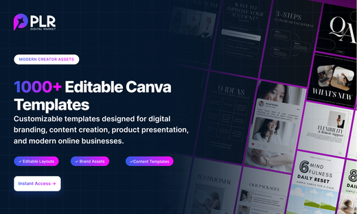 1000+ Editable Canva Templates
