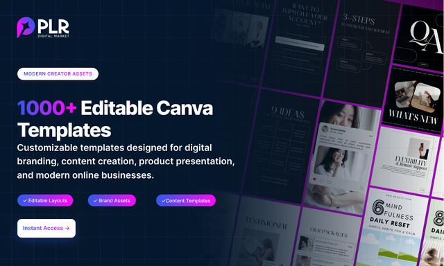 1000+ Editable Canva Templates