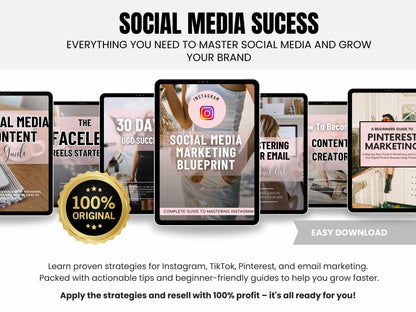 Social Media Guide Launchpad 2.0 | with PLR