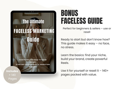 2,000+ Faceless Video Reels | PLR and MRR