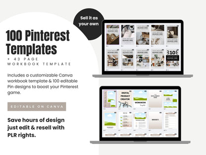 1000+ Editable Canva Templates | with PLR