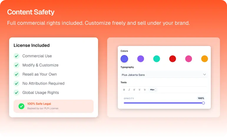 Content safety feature card