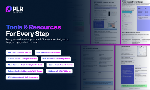 PLR Kickstarter | 7 day Launching system